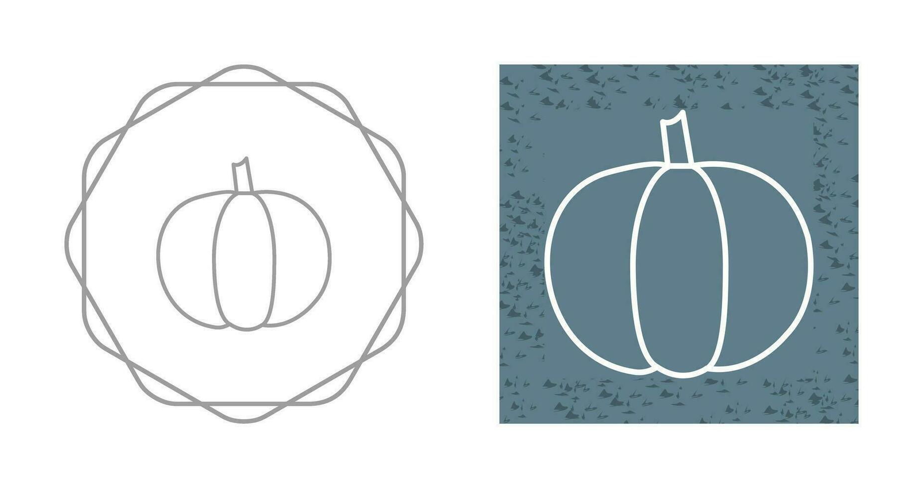 icono de vector de calabaza