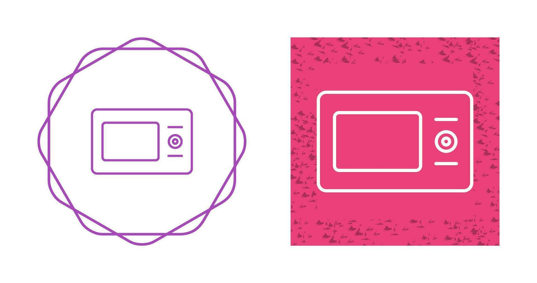 Microwave Vector Icon