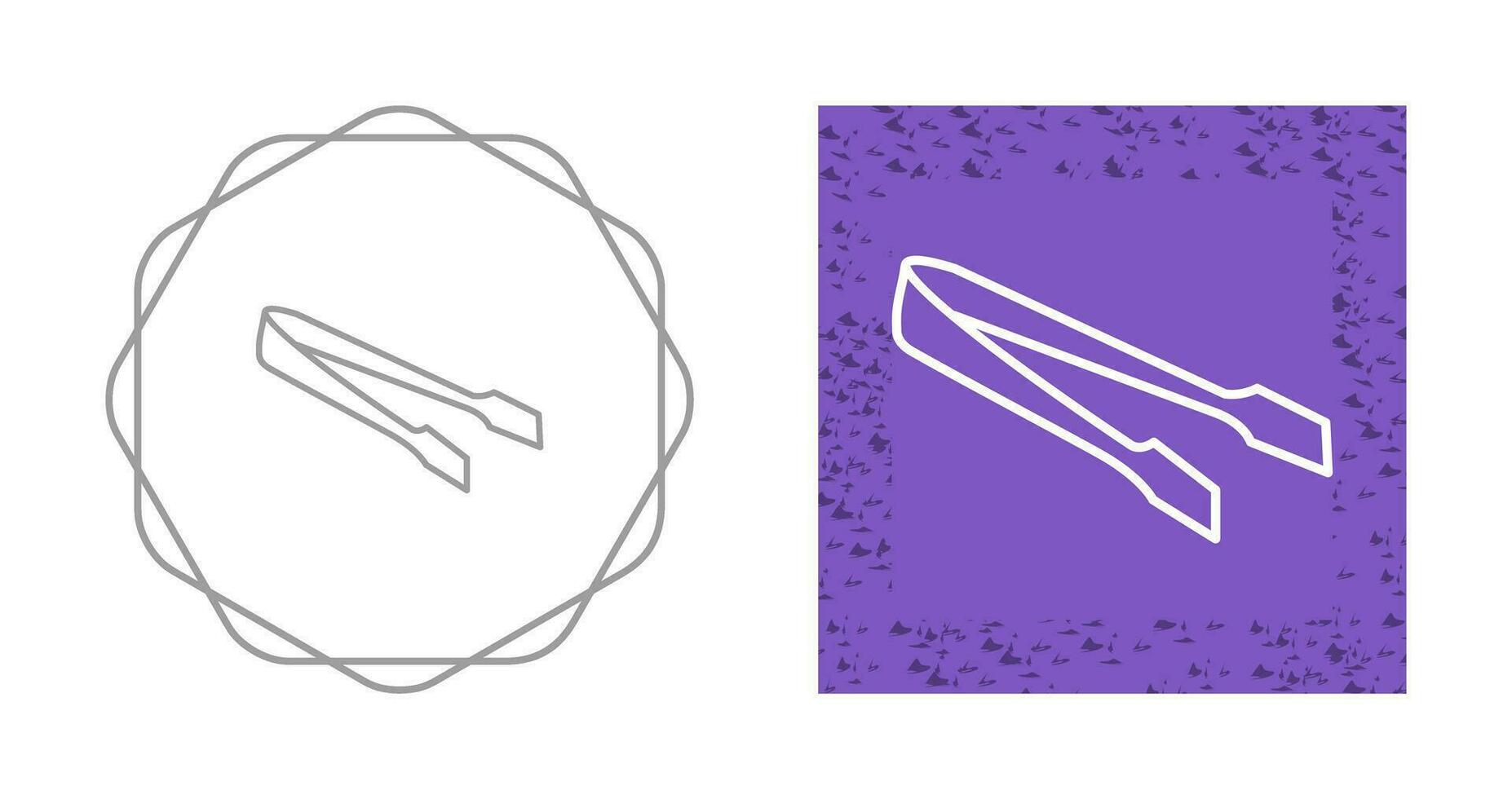 Tongs Vector Icon