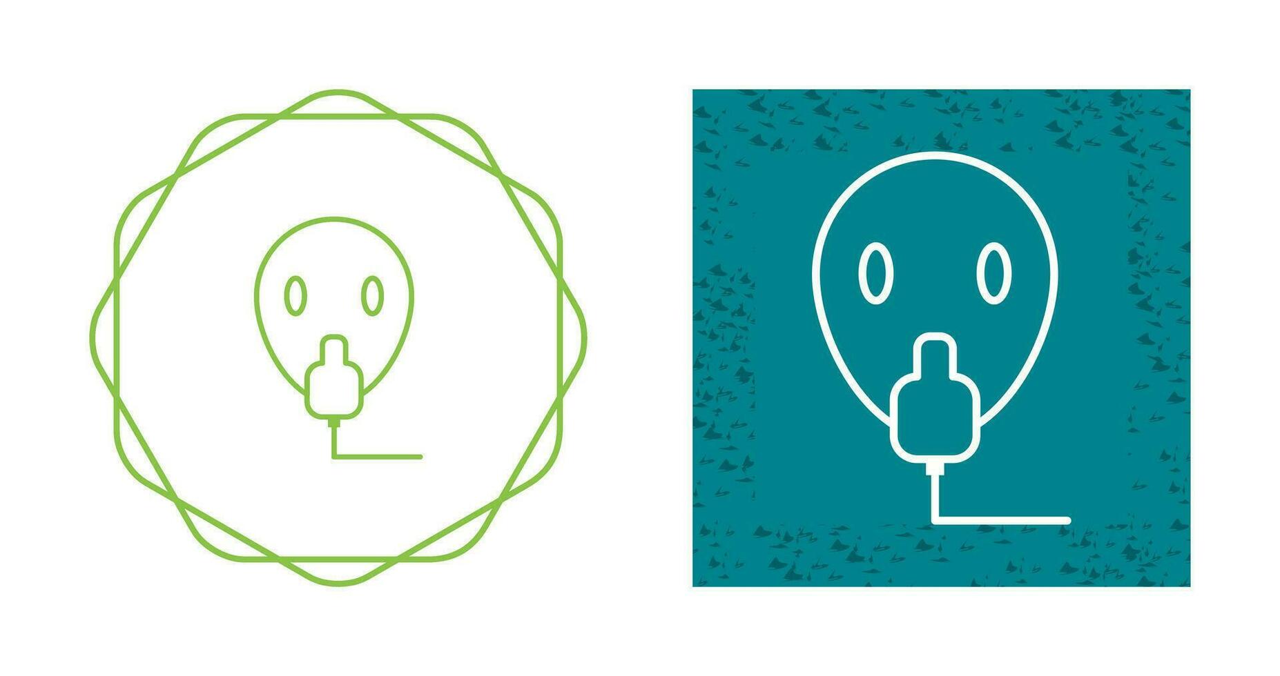 Oxygen Mask Vector Icon