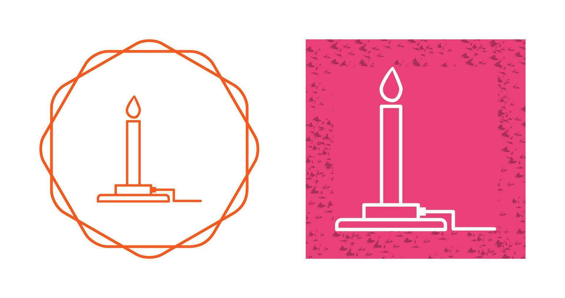 Bunsen Burner Vector Icon