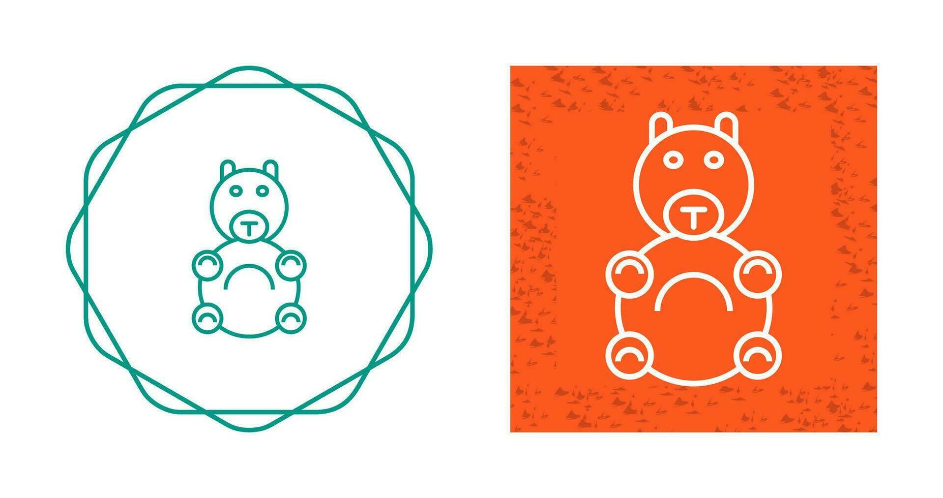 Stuffed Toy Vector Icon