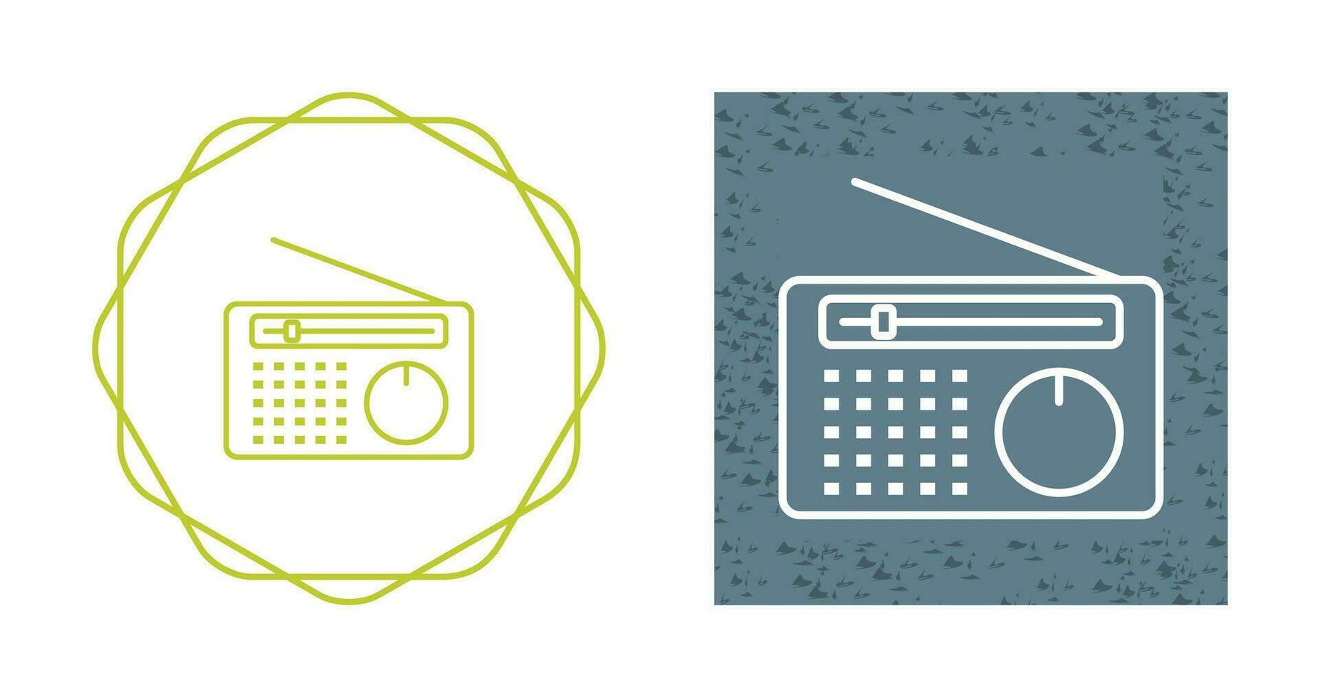 Radio Vector Icon