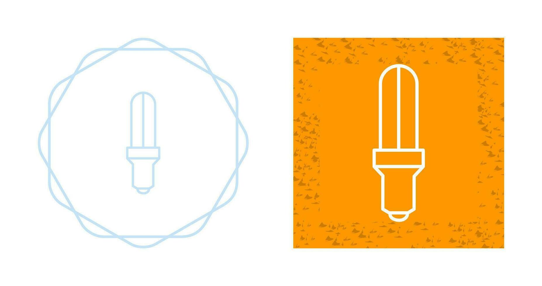 Energy Saver Bulb Vector Icon