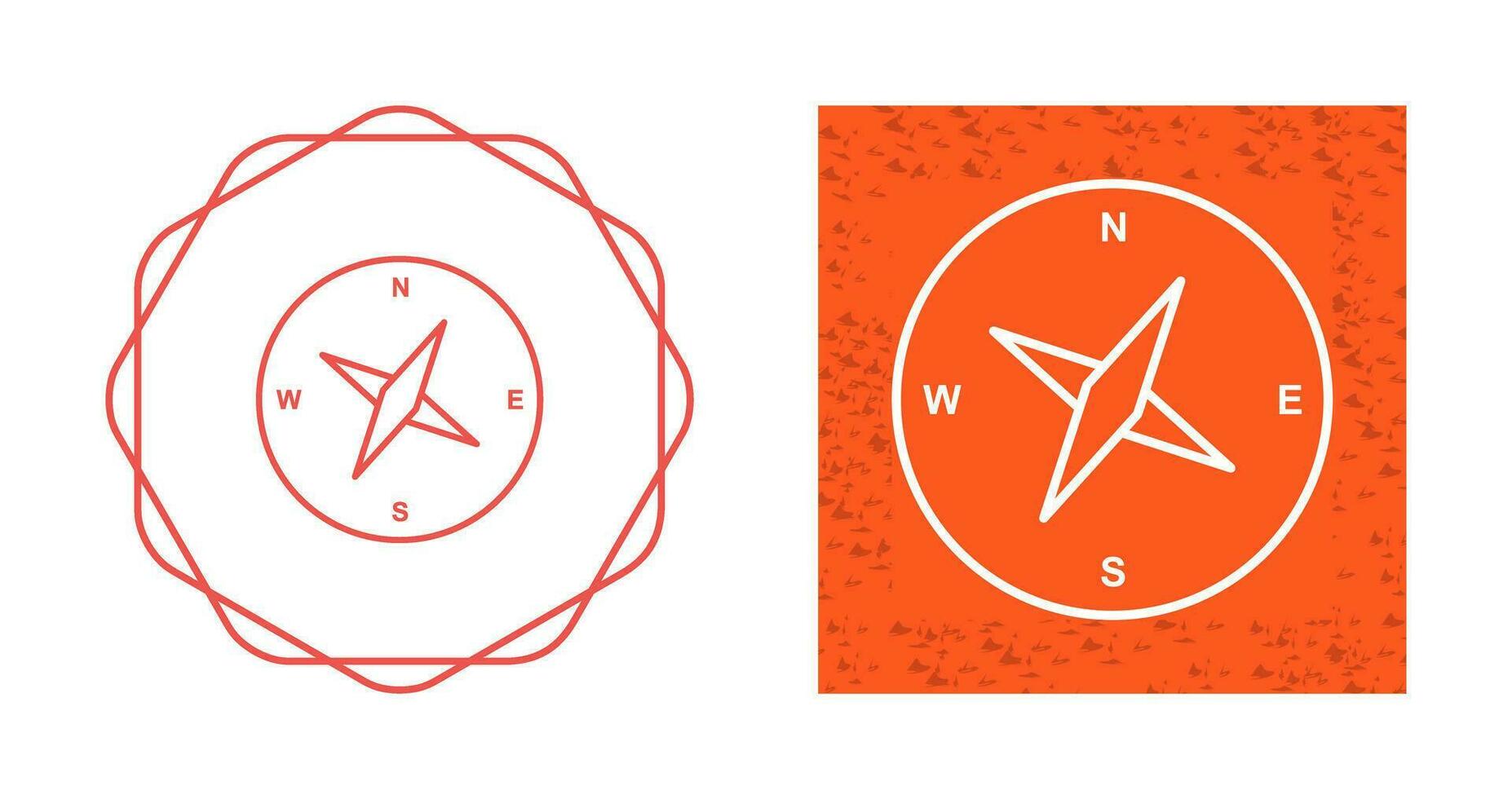Compass Vector Icon