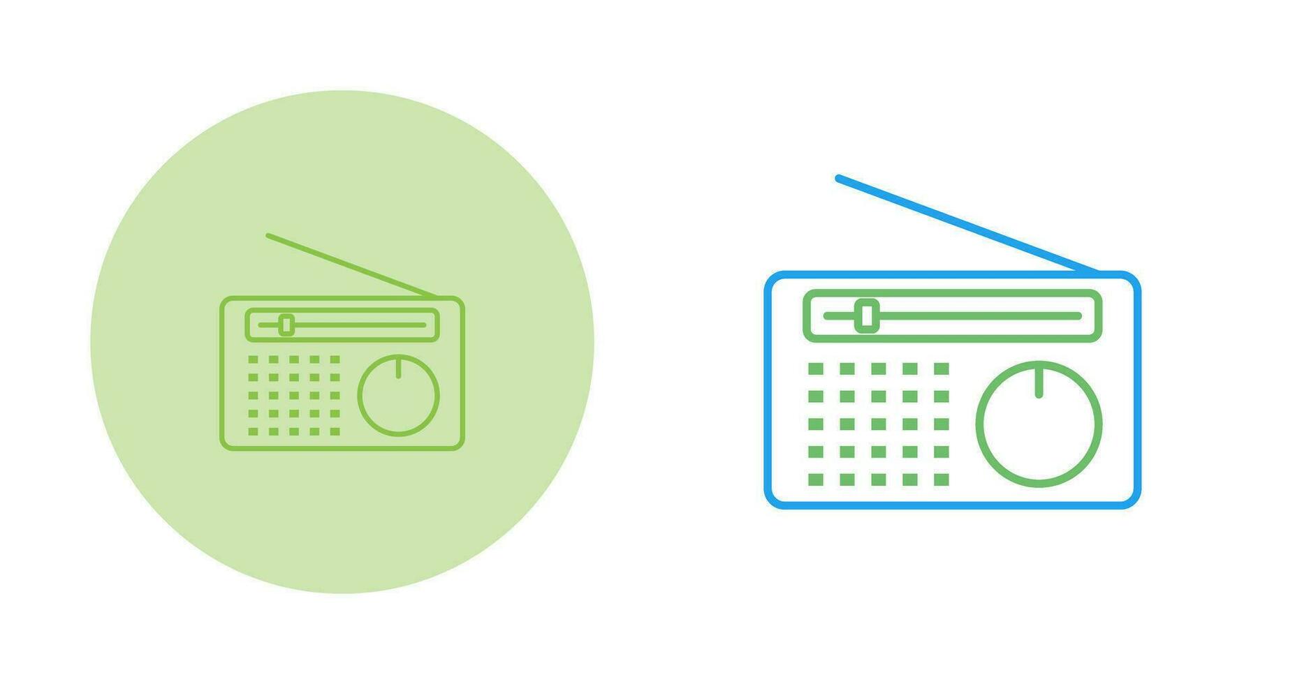 Radio Vector Icon