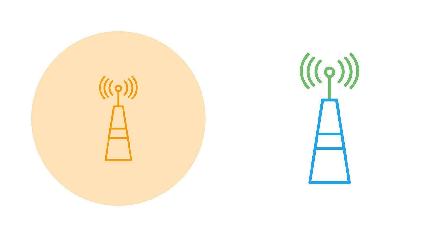 Signals Tower Vector Icon