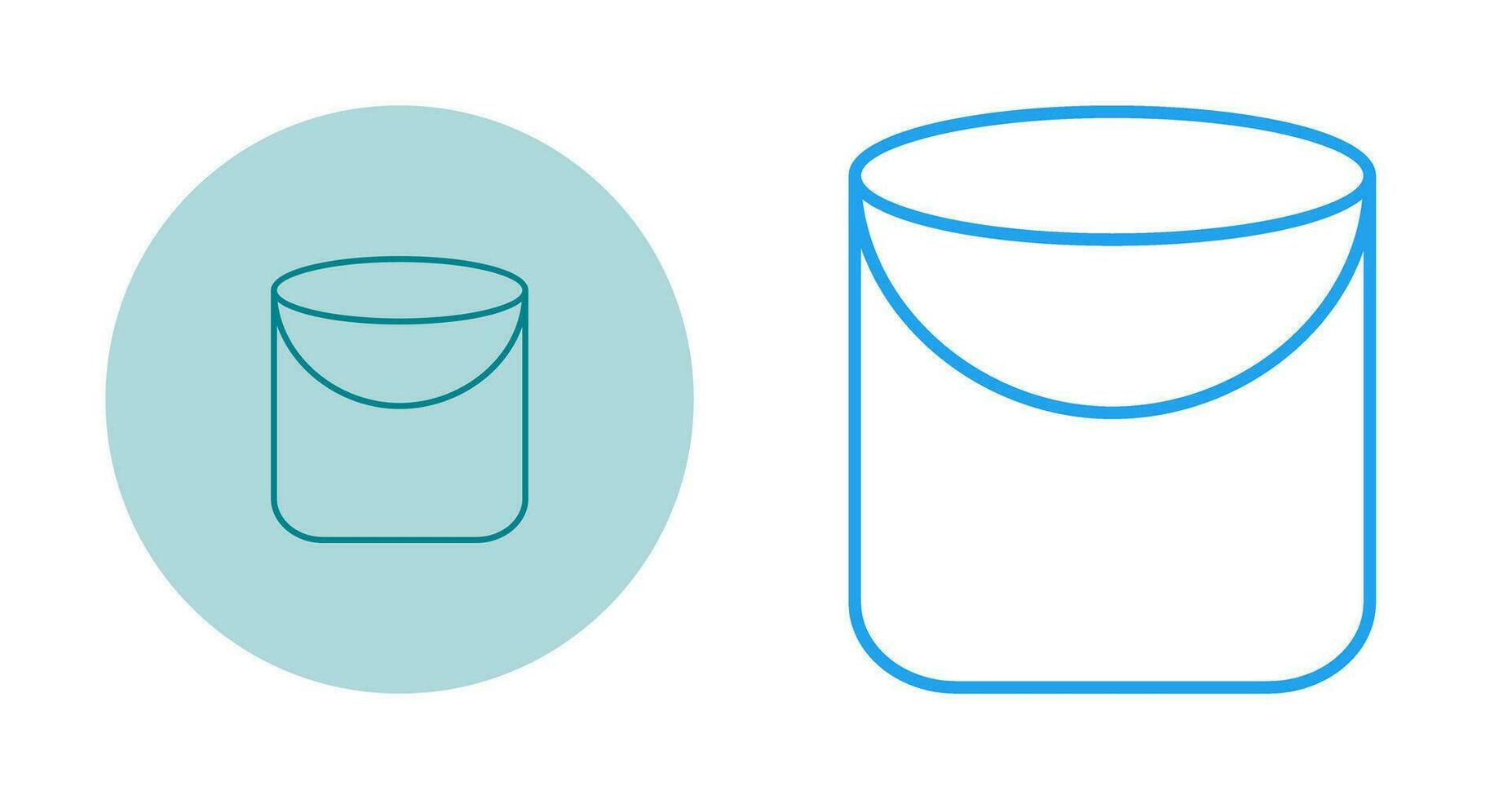 Sand bucket Vector Icon