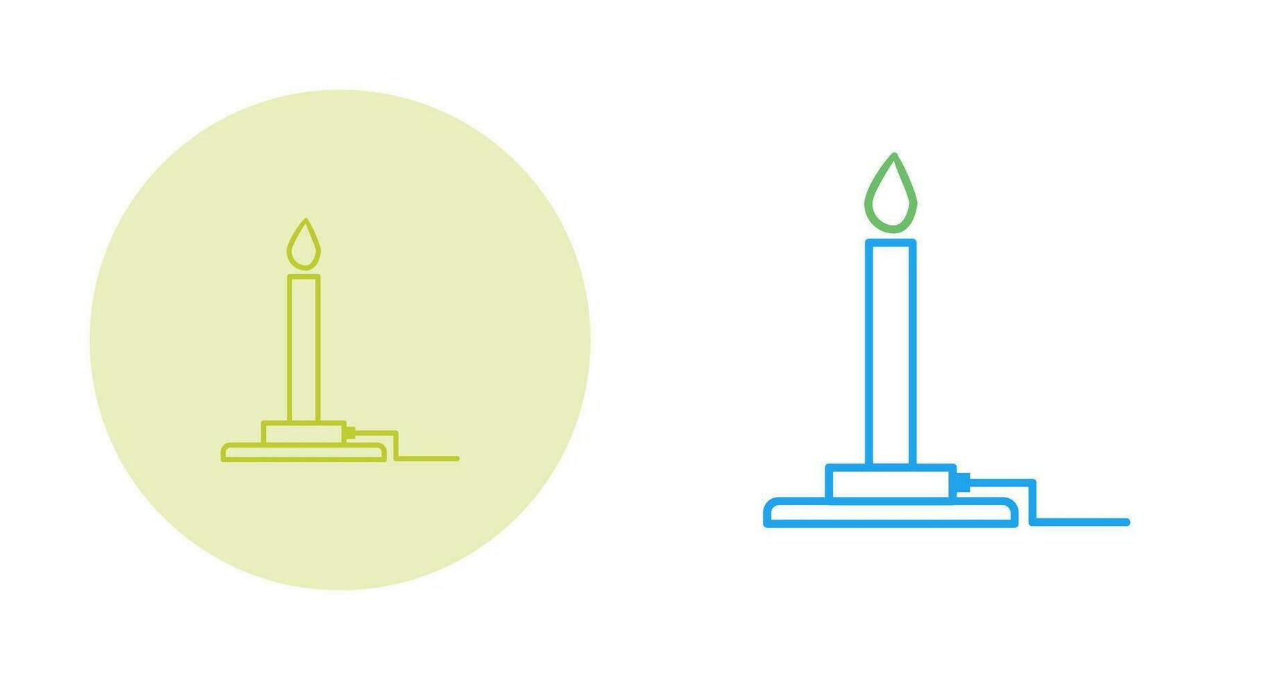 Bunsen Burner Vector Icon