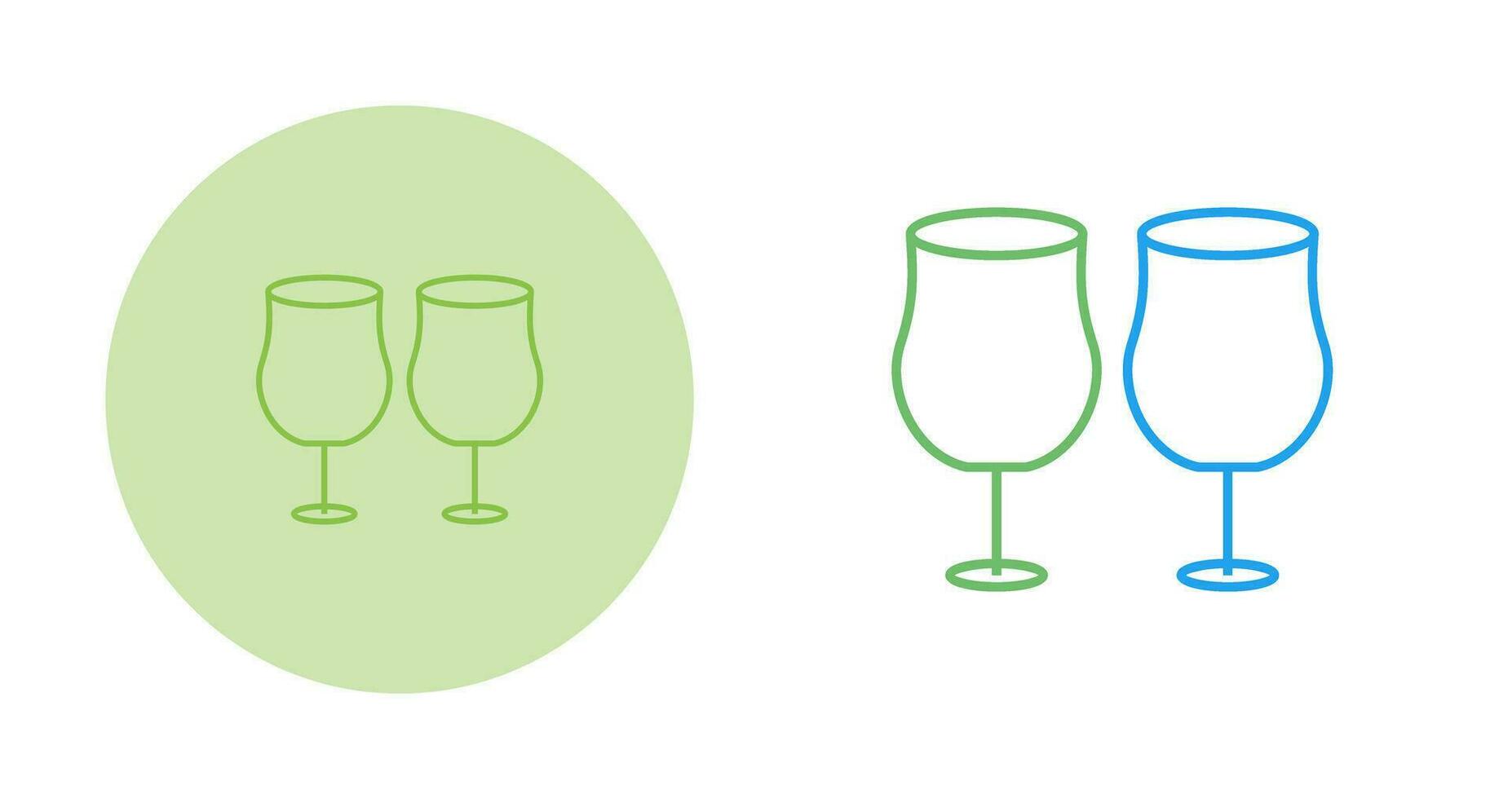 Party Glasses Vector Icon