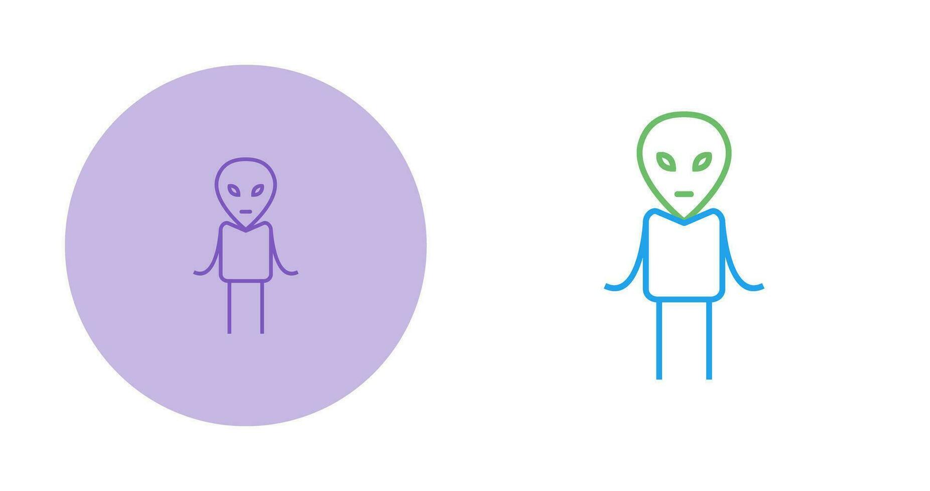 Alien Vector Icon