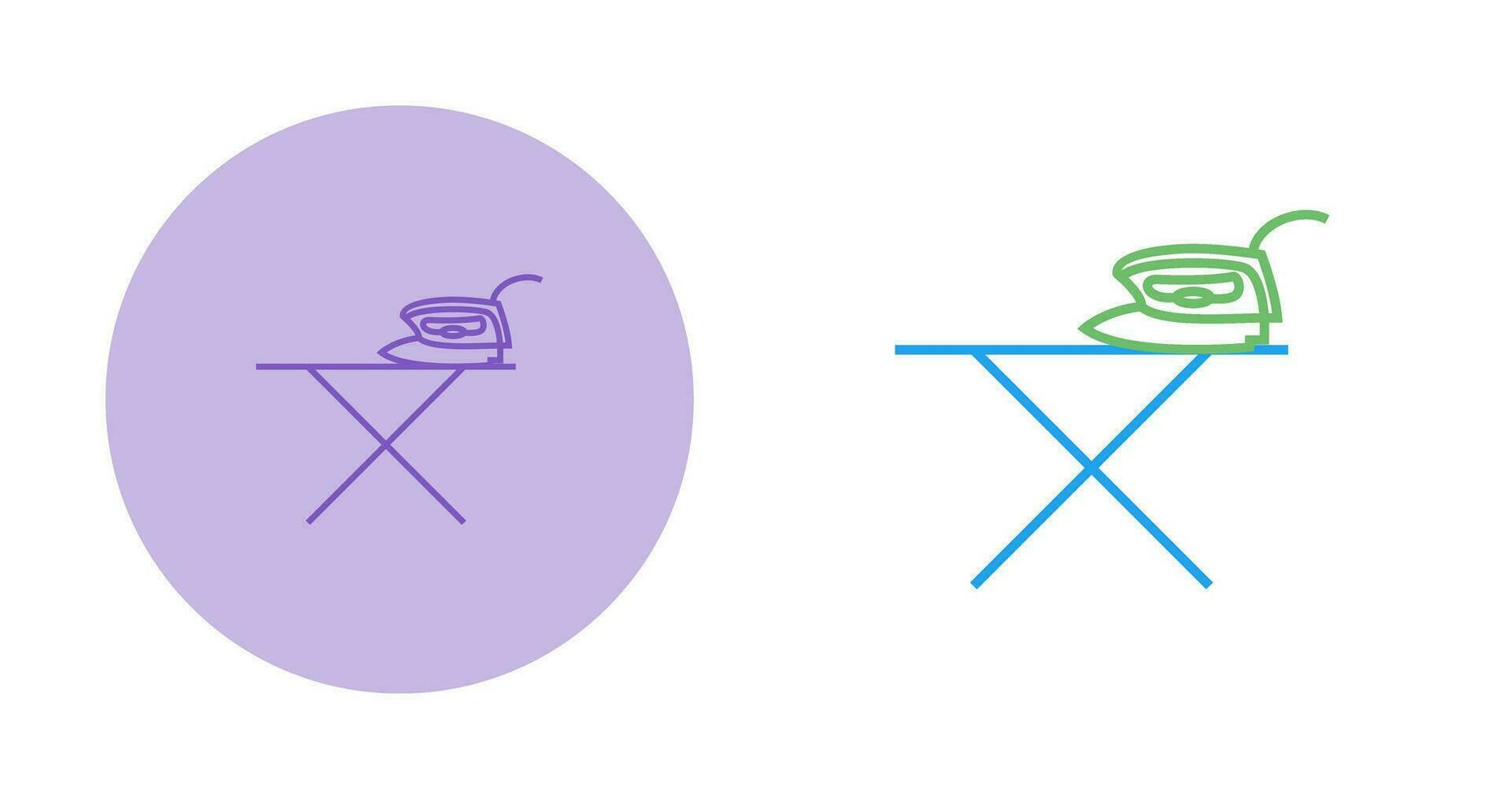 Iron Stand Vector Icon