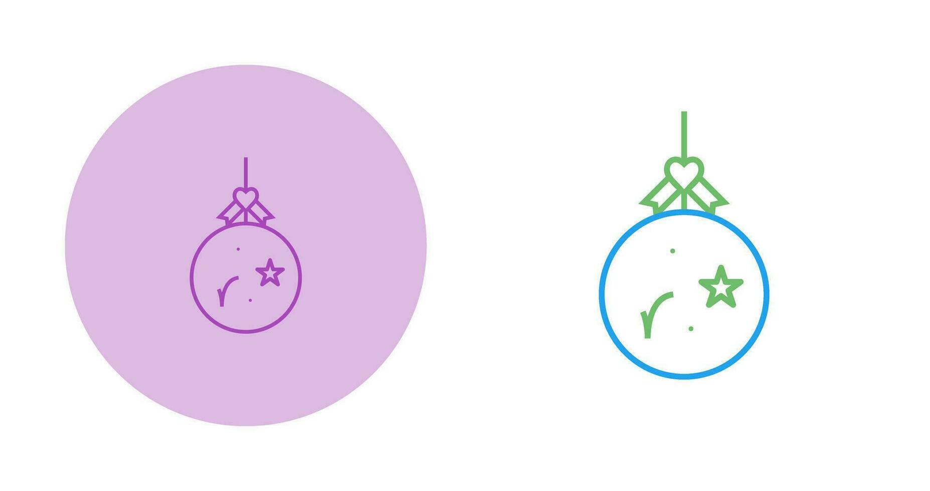 Christmas Ball Vector Icon