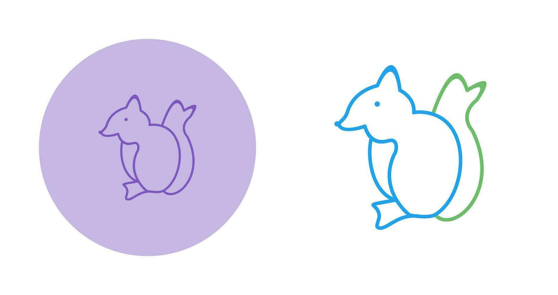 Squirrel Vector Icon