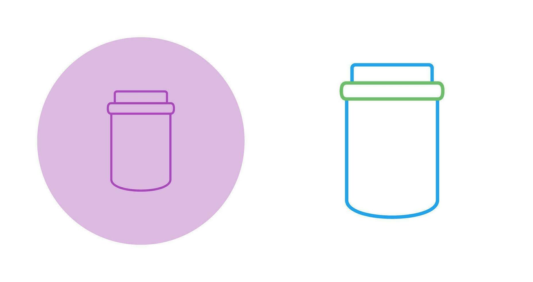 Jam Bottle Vector Icon