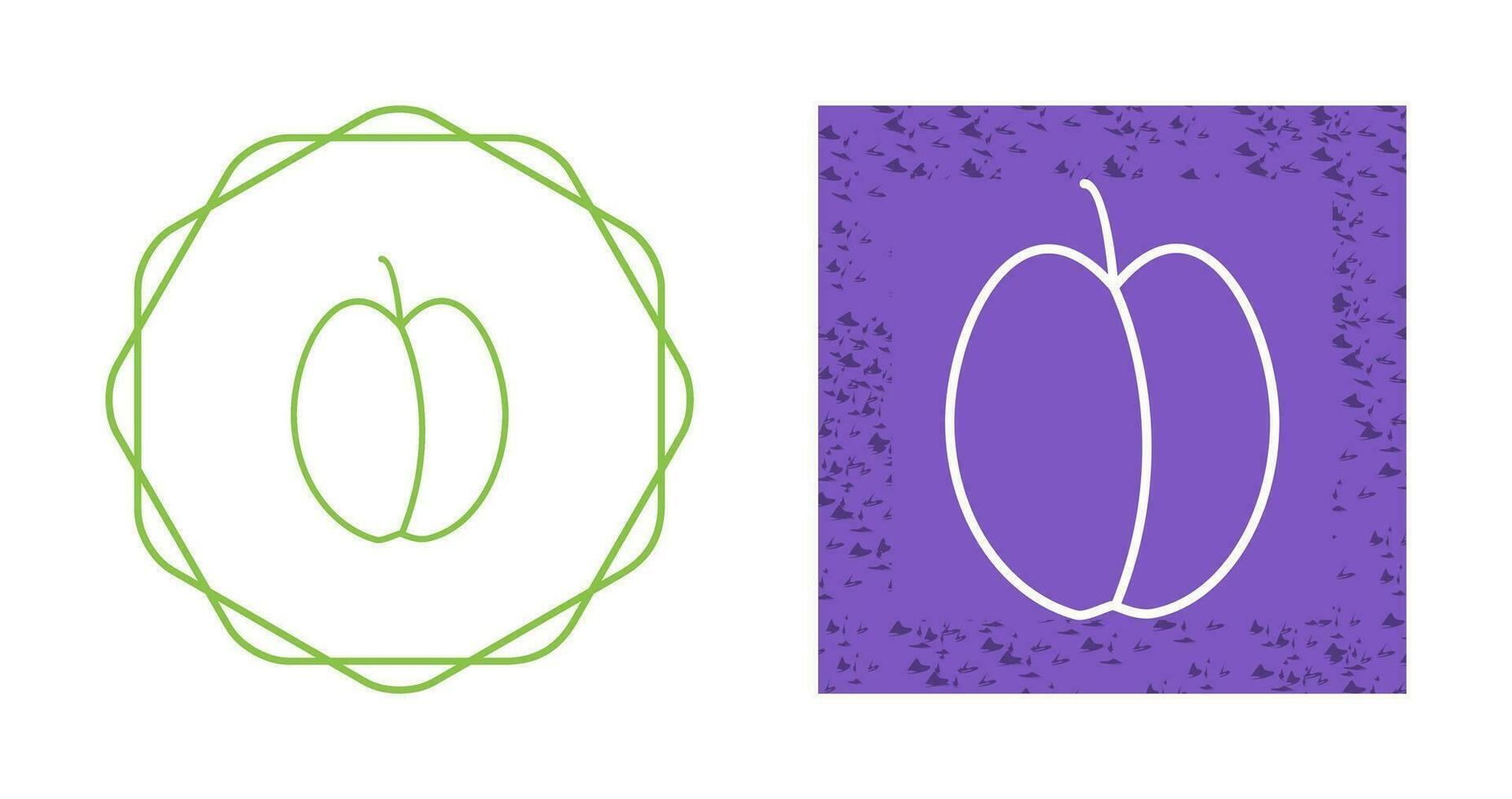 Plum Vector Icon