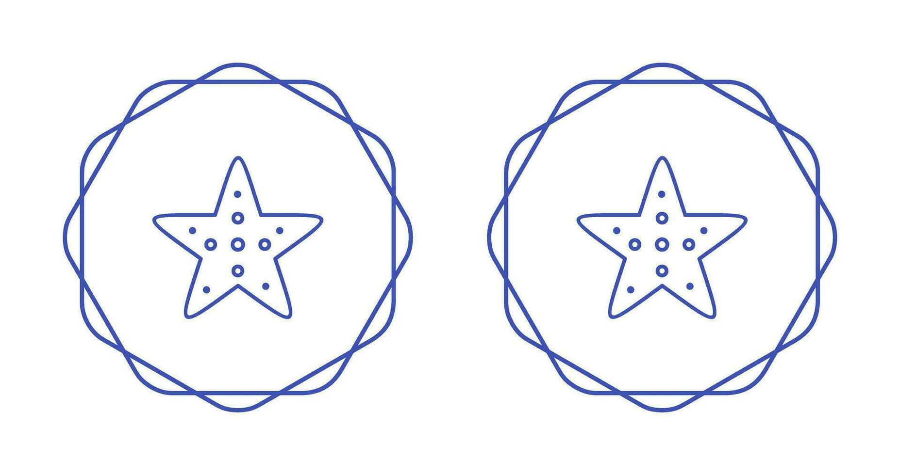 Starfish Vector Icon