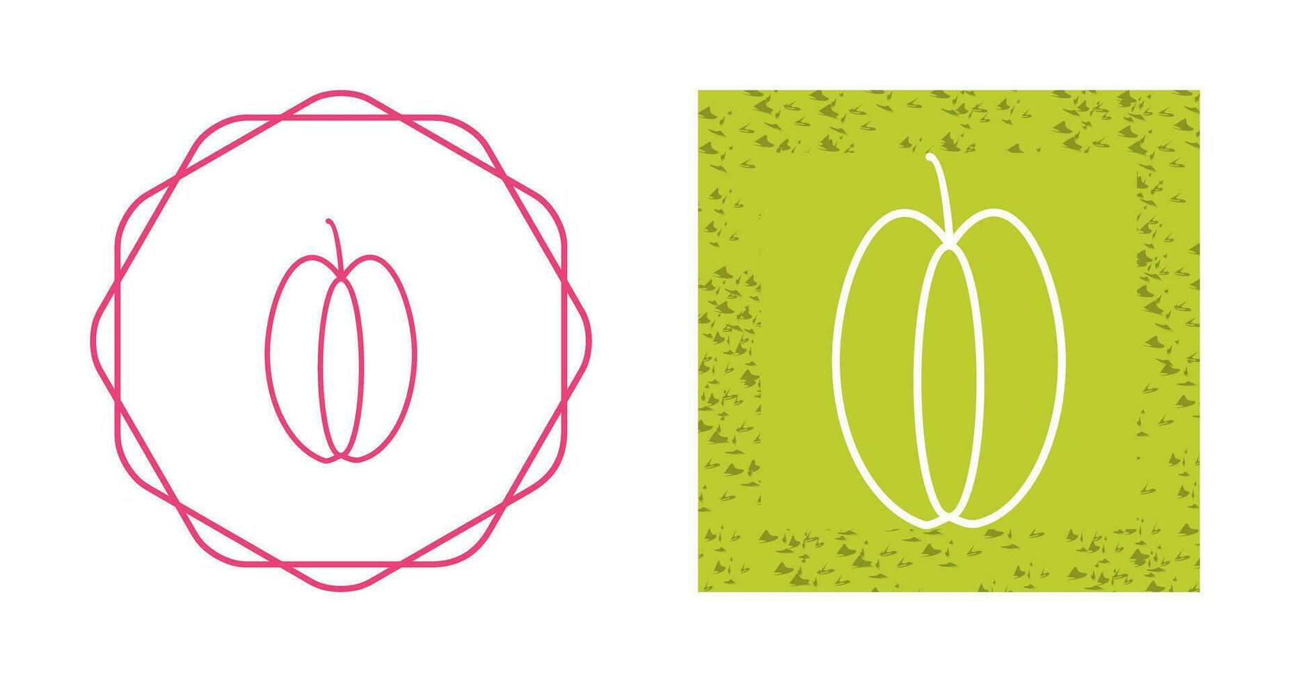 Carambola Vector Icon