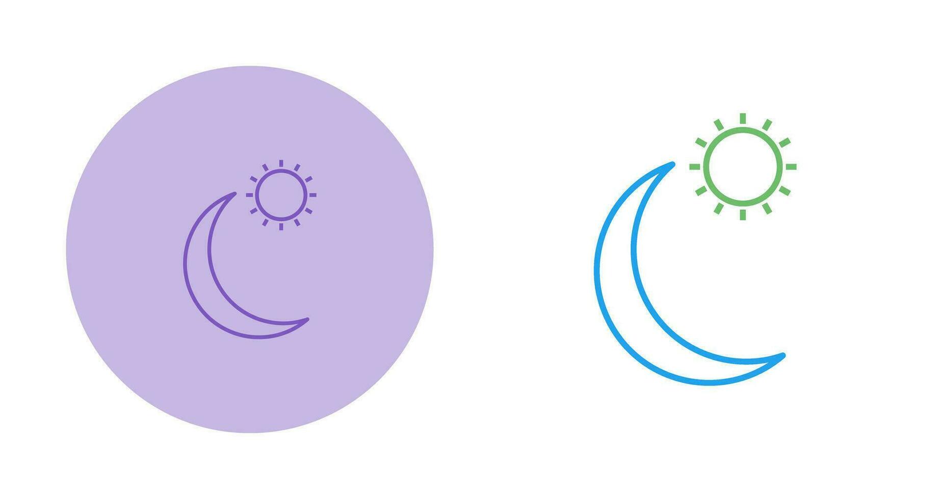Sun and Planets Vector Icon