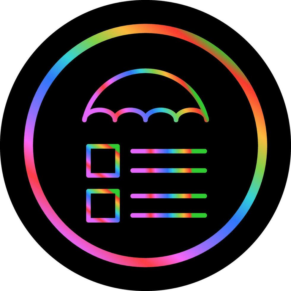 Risk Management Vector Icon