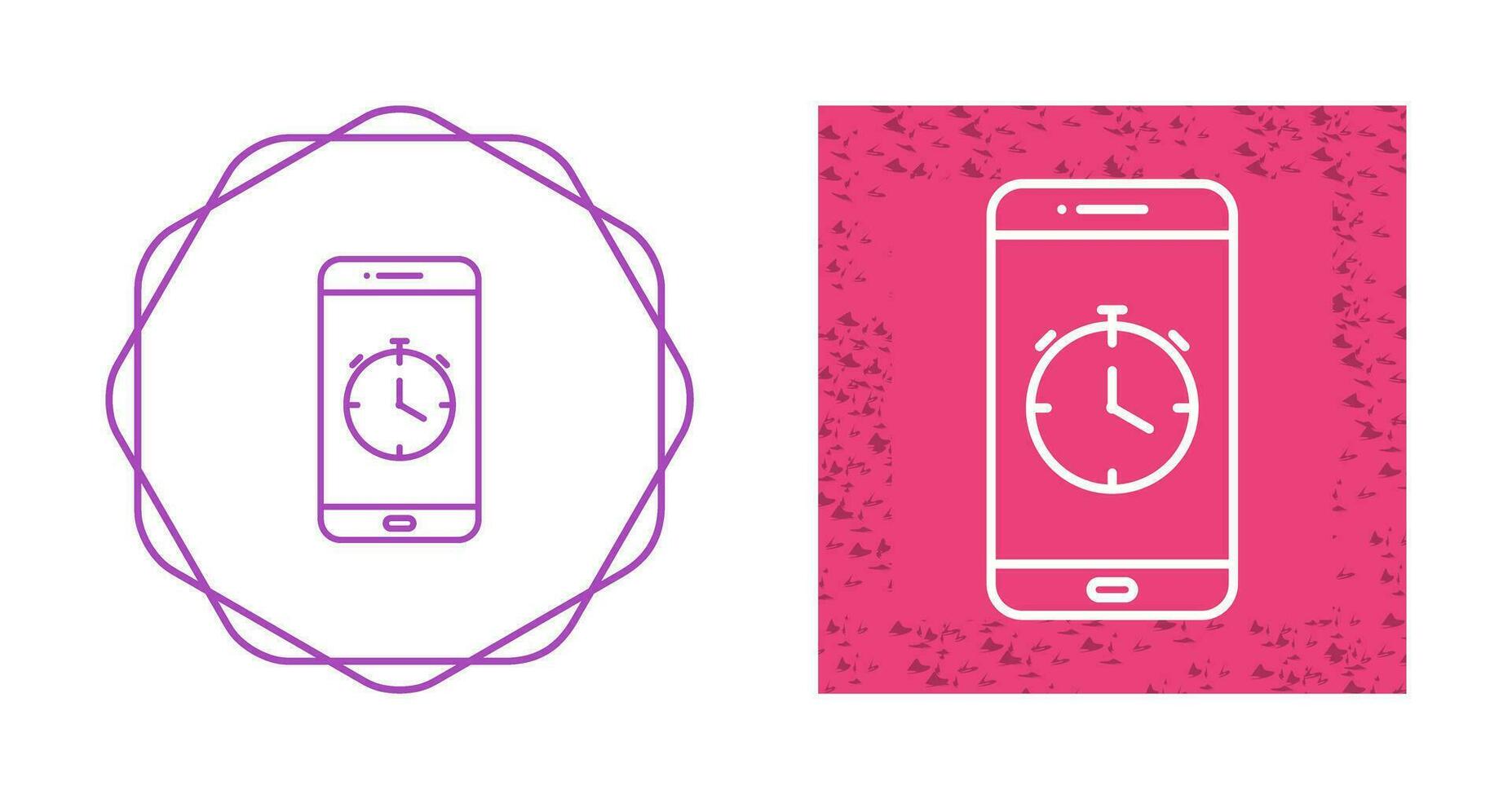 Clock App Vector Icon