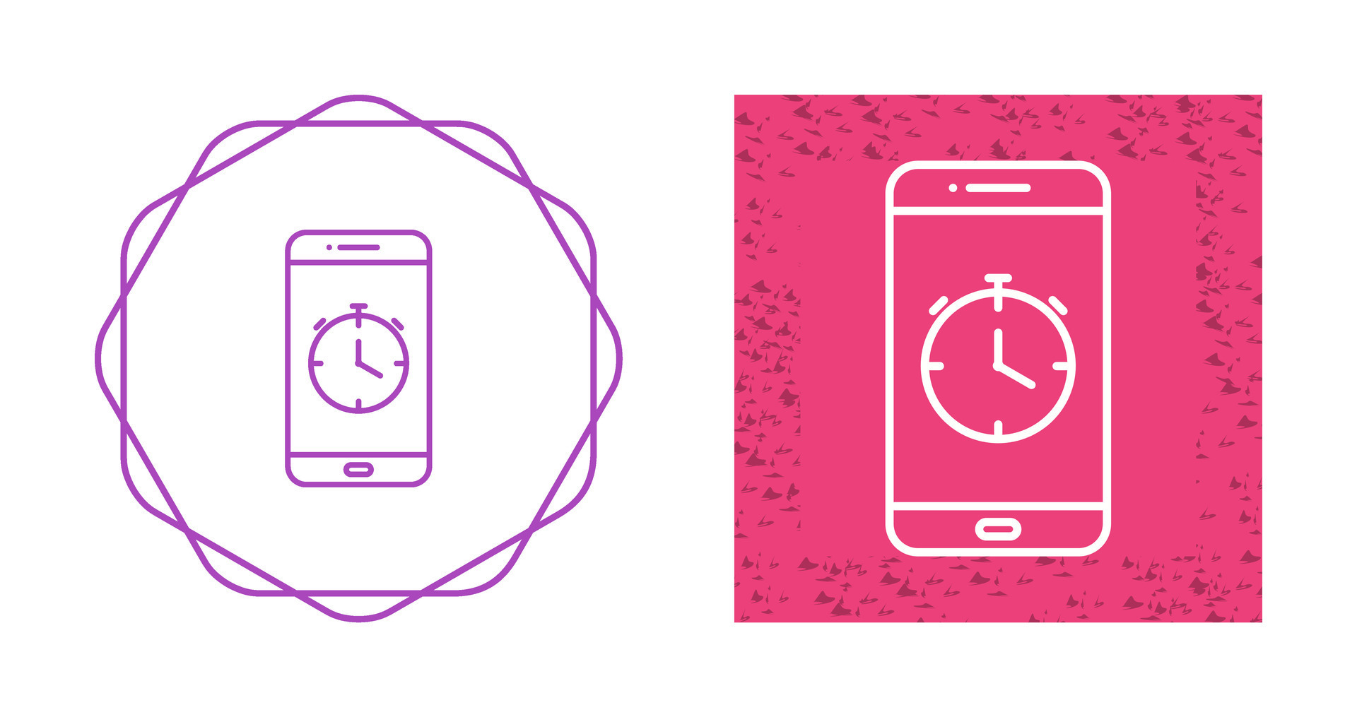 Clock App Vector Icon 27642802 Vector Art at Vecteezy