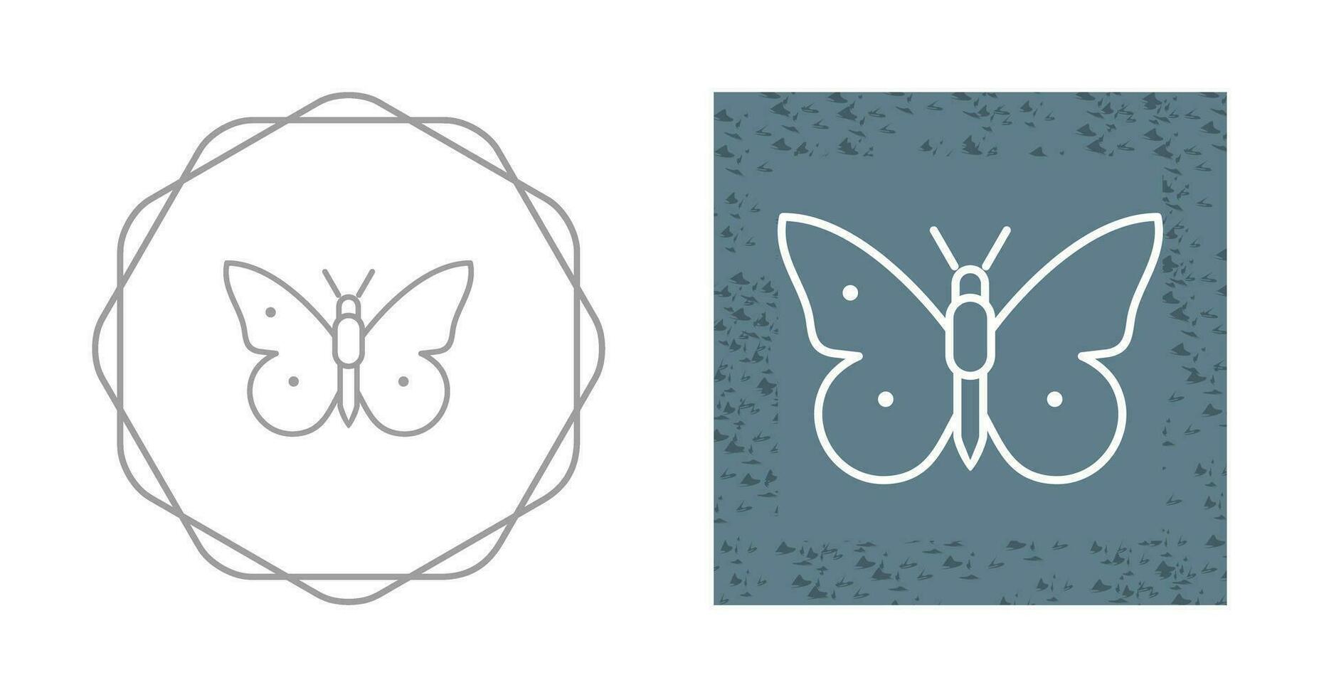 icono de vector de vuelo de mariposa