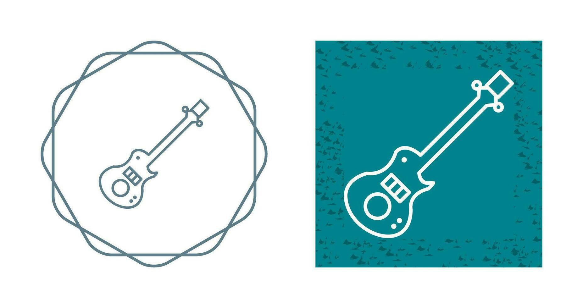 Electric Guitar Vector Icon