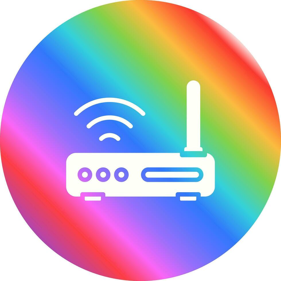 Wi-Fi Router Vector Icon