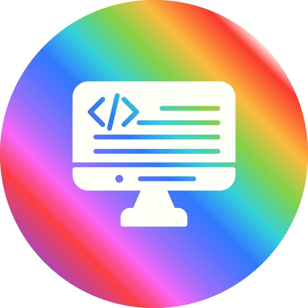 Programming Language Vector Icon