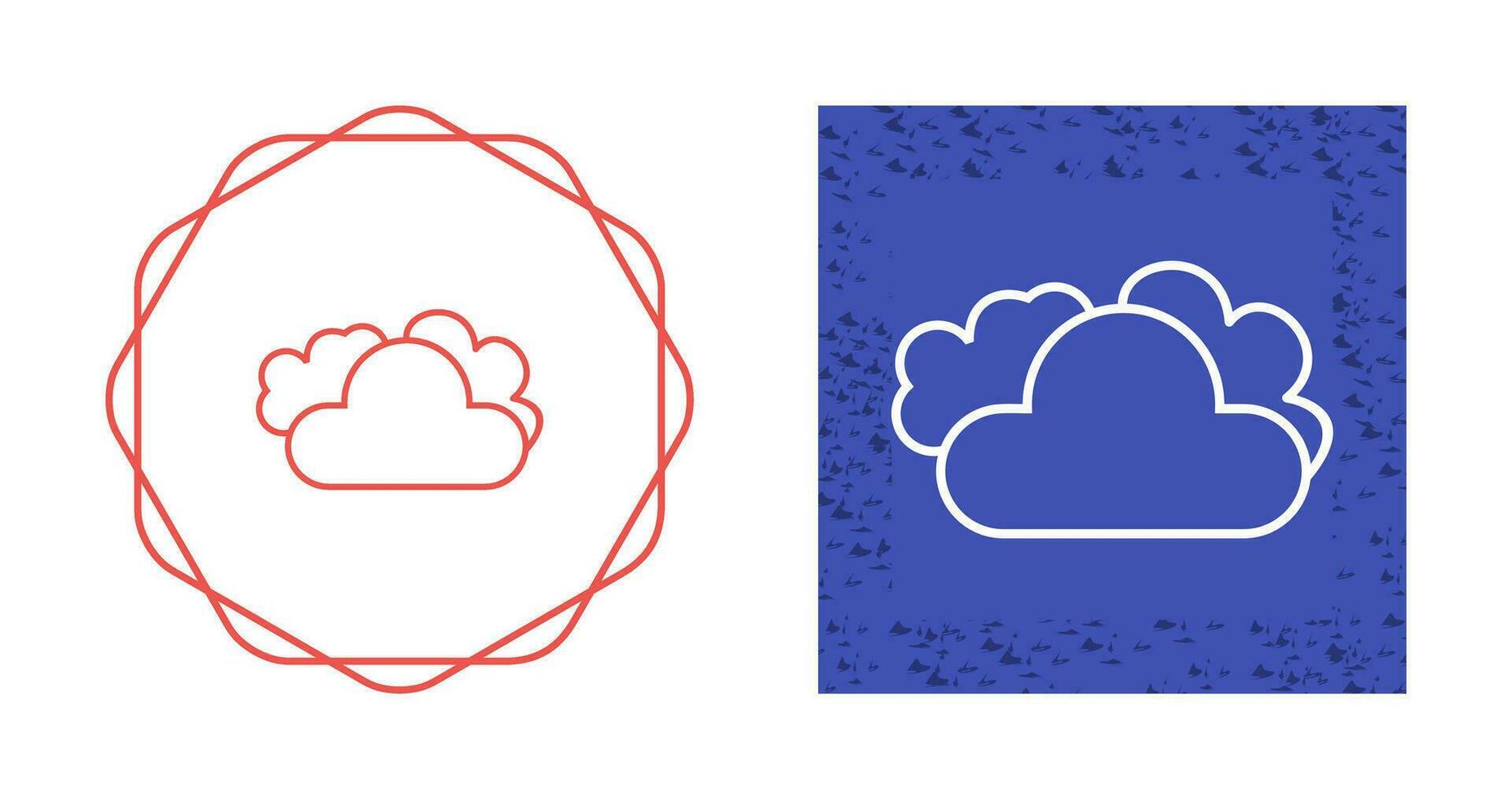 Cloudy Weather Vector Icon