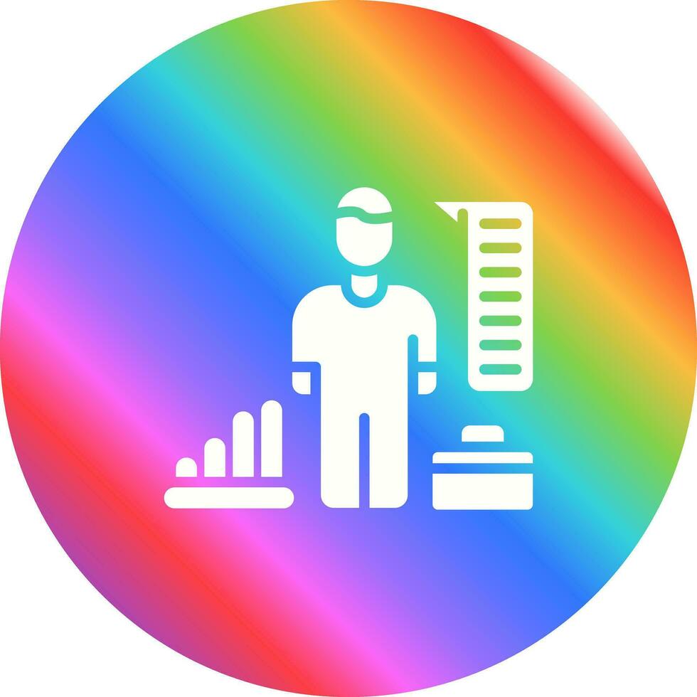 HR Analytics Vector Icon