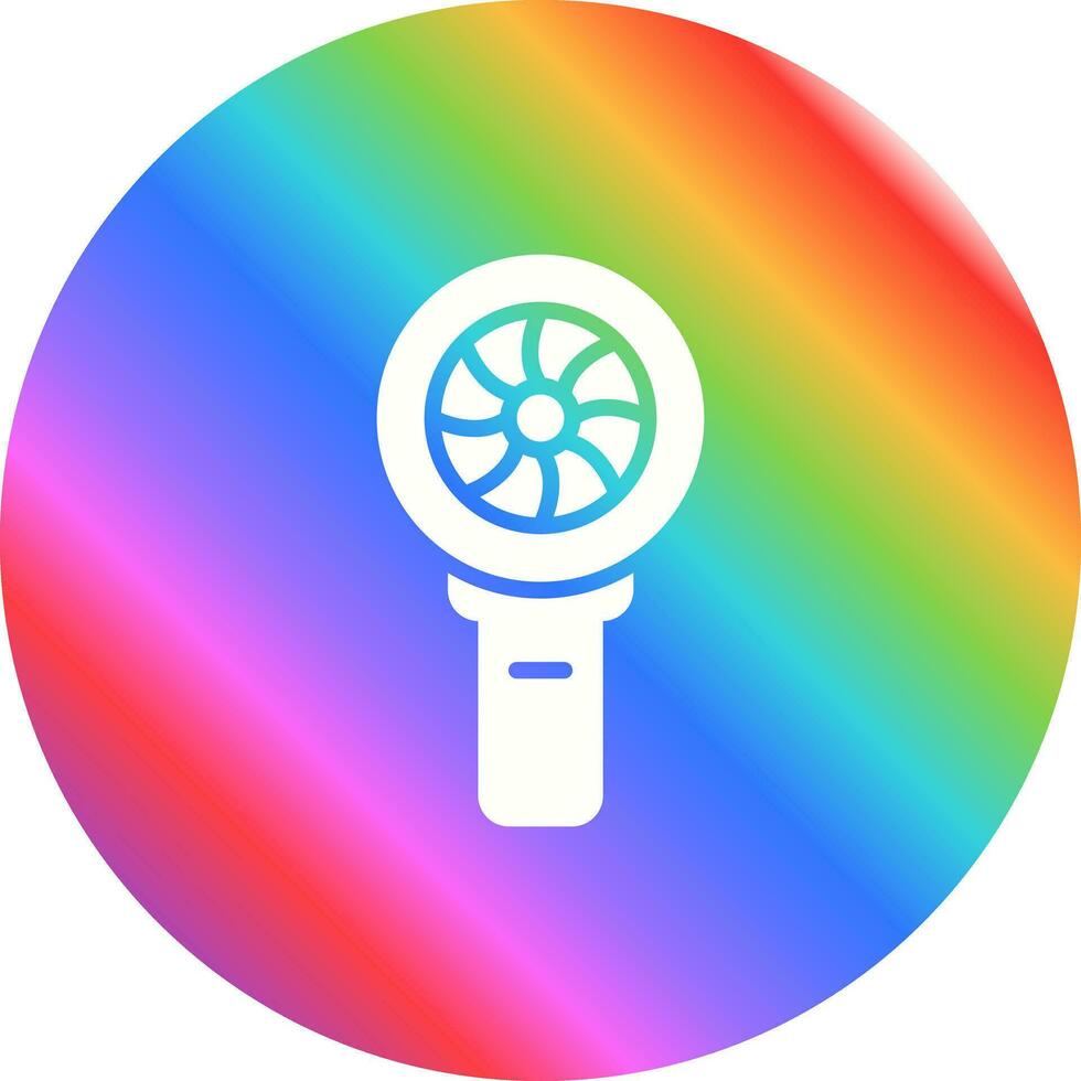 Portable fan Vector Icon