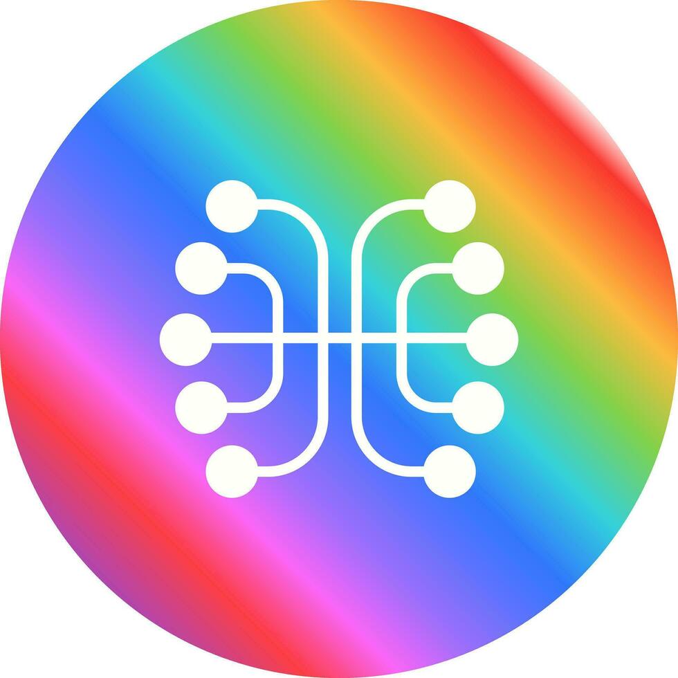 Neural Networks Vector Icon
