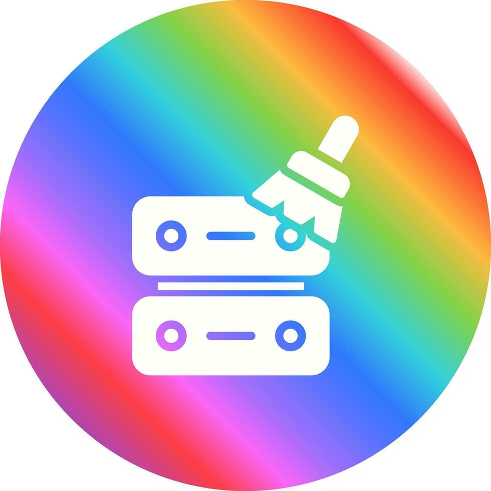 Data Cleansing Vector Icon