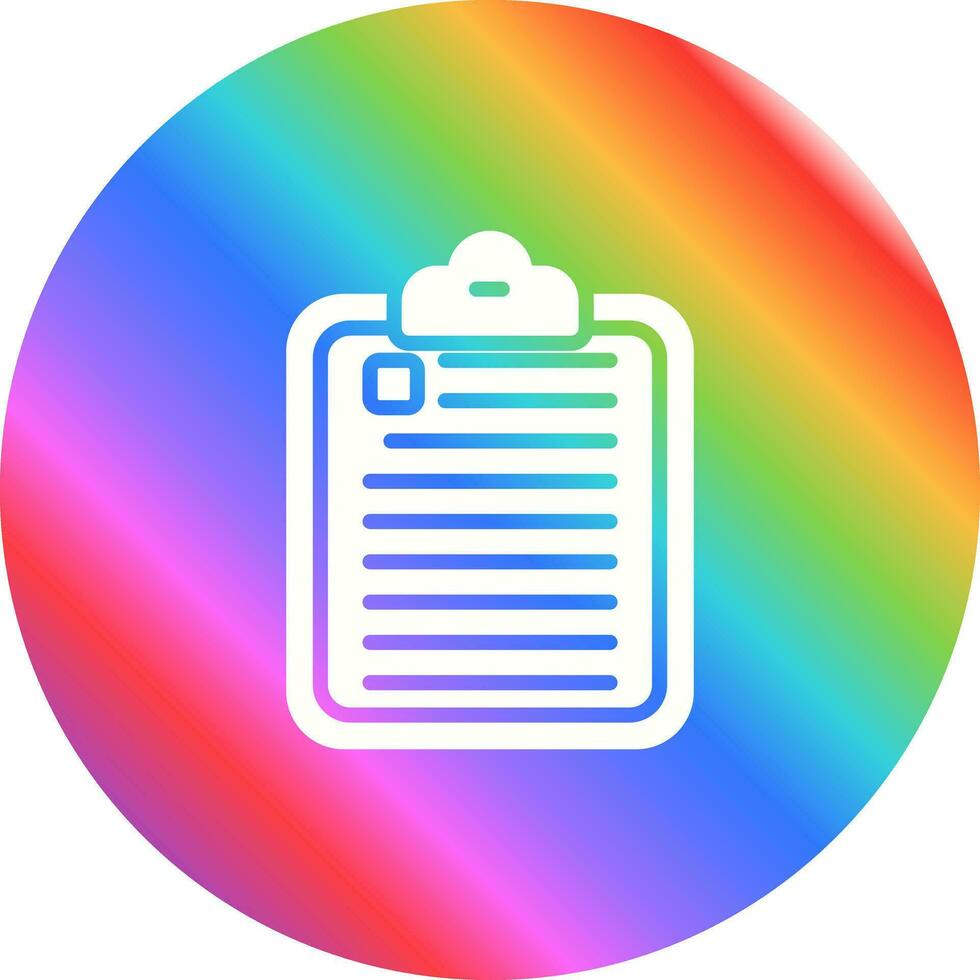 Clipboard Vector Icon