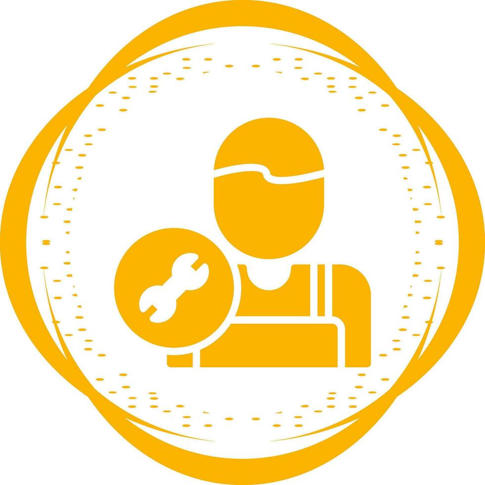 HVAC Technician Vector Icon