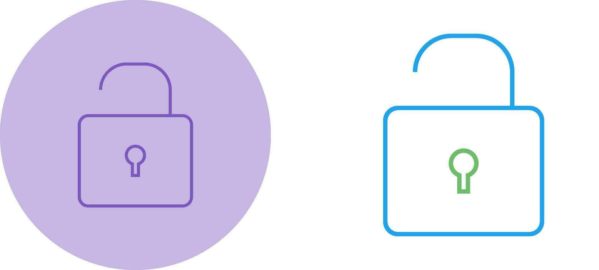 Open Lock Vector Icon