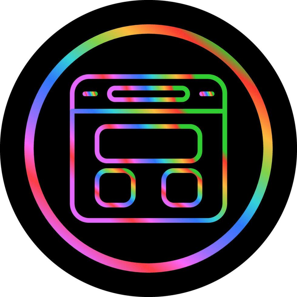 Browser Vector Icon