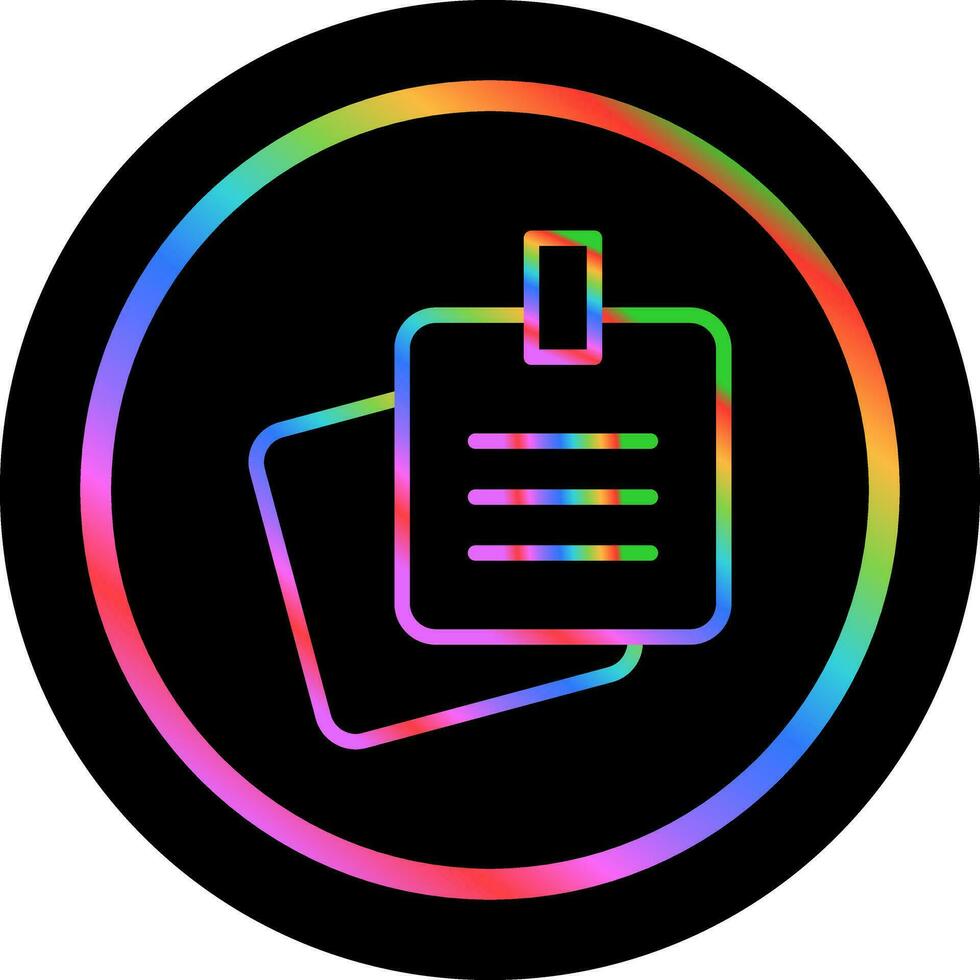Memo Vector Icon