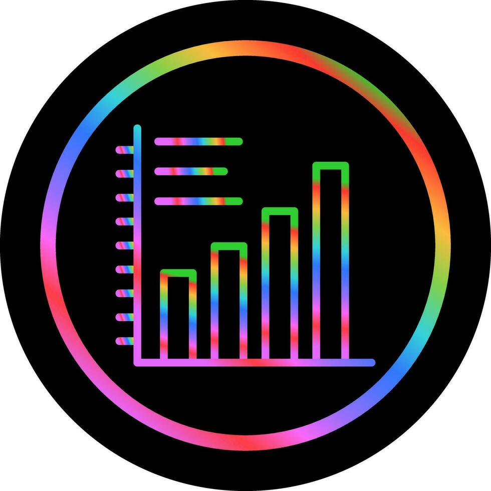 Bar Chart Vector Icon