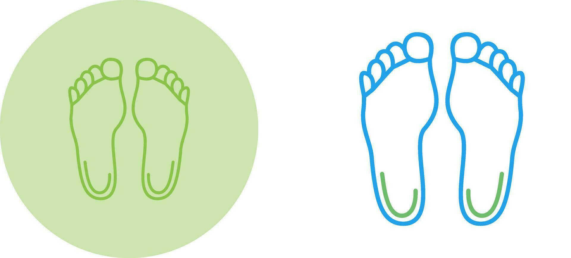 Feet Vector Icon