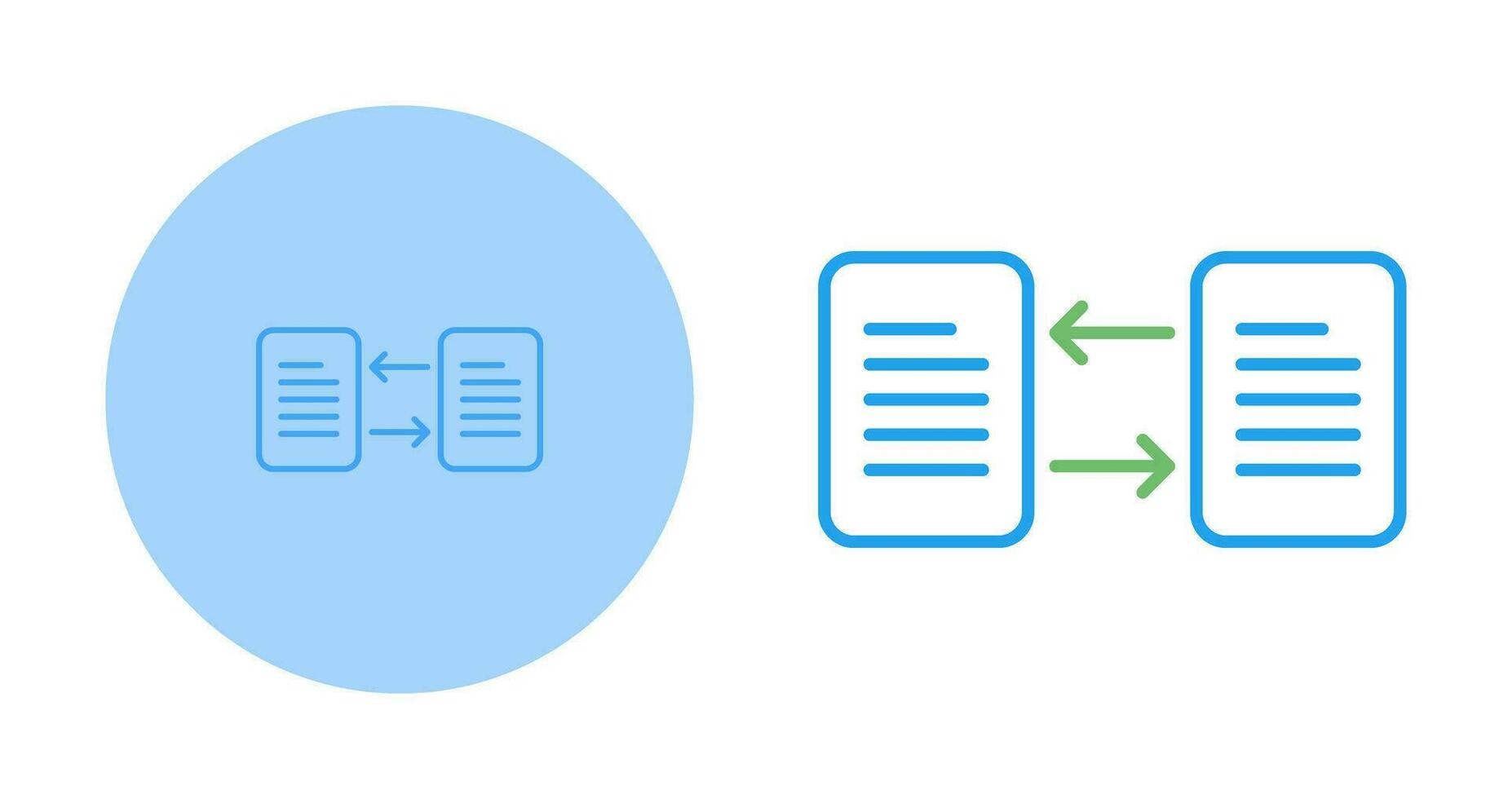 File Transfer Vector Icon
