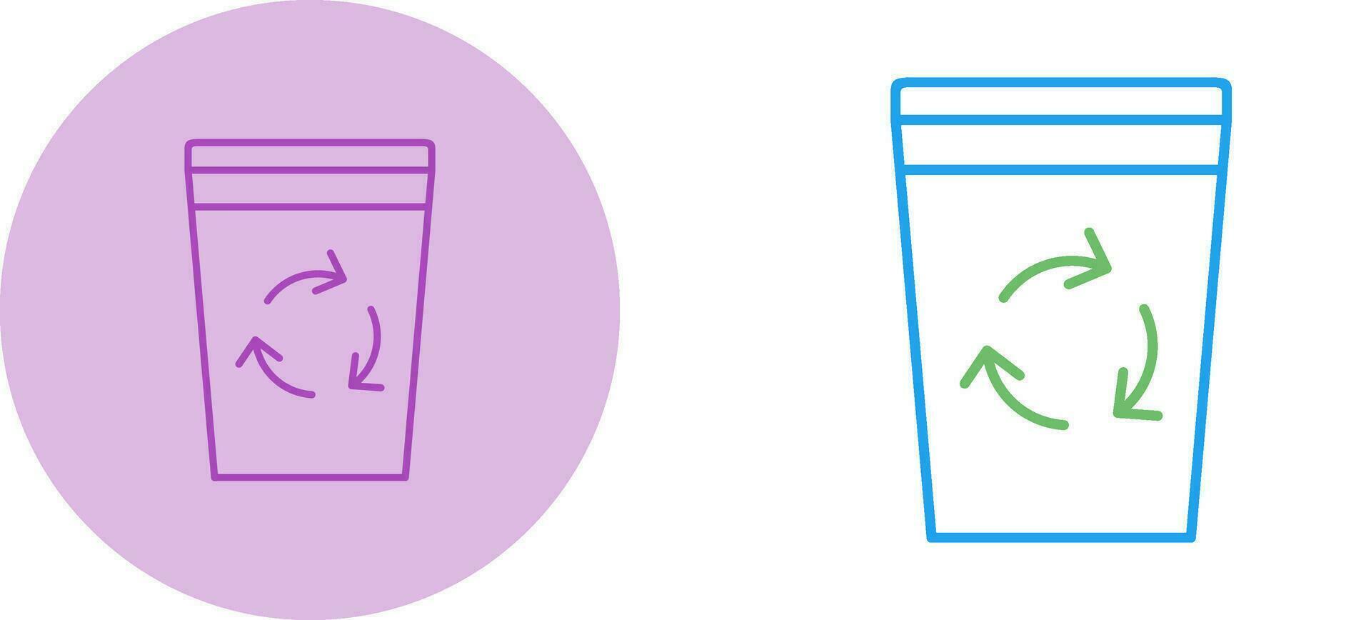 Recycle Bin Vector Icon