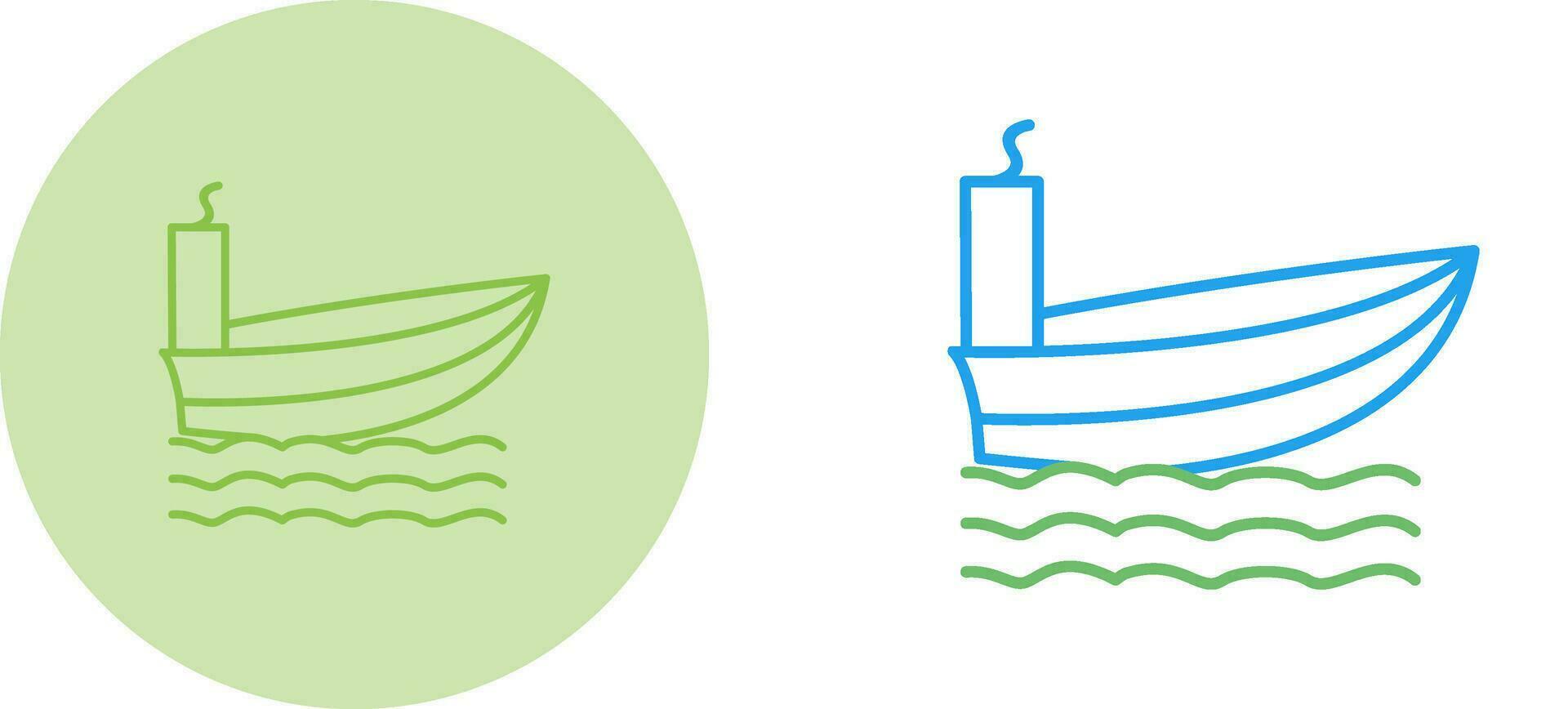 Steamship Vector Icon