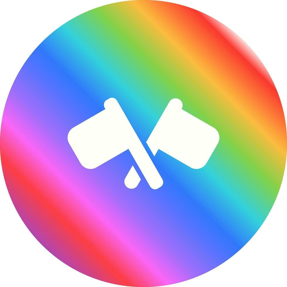 Signal Flag Vector Icon