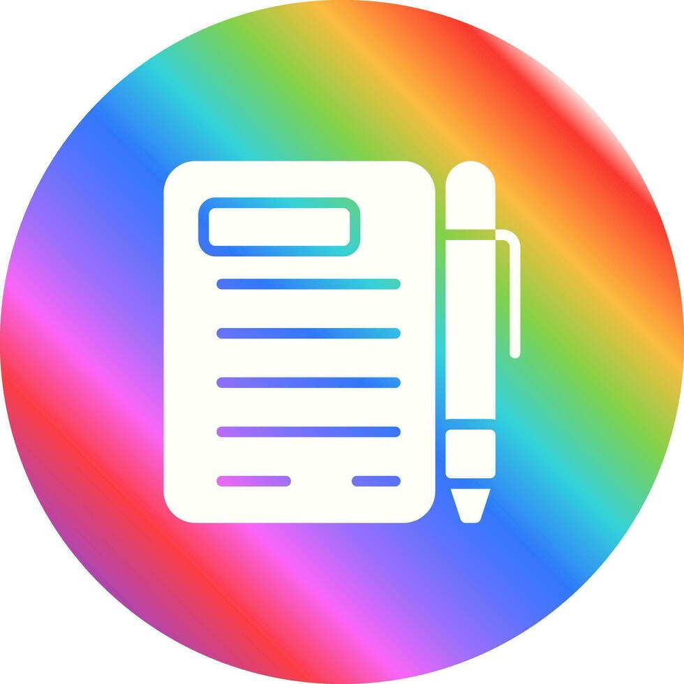Contact Form Vector Icon