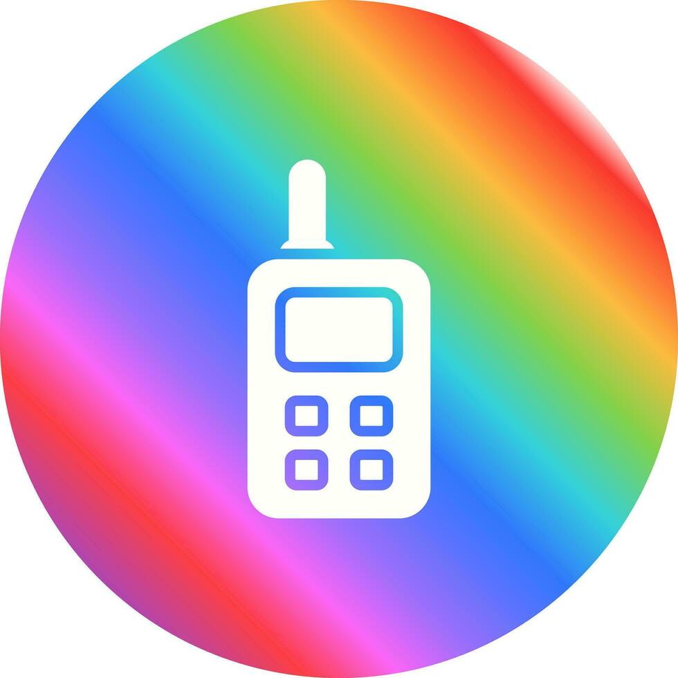Walkie Talkie Vector Icon