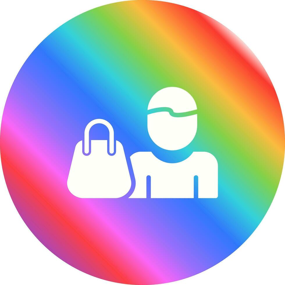 Personal Shopper Vector Icon