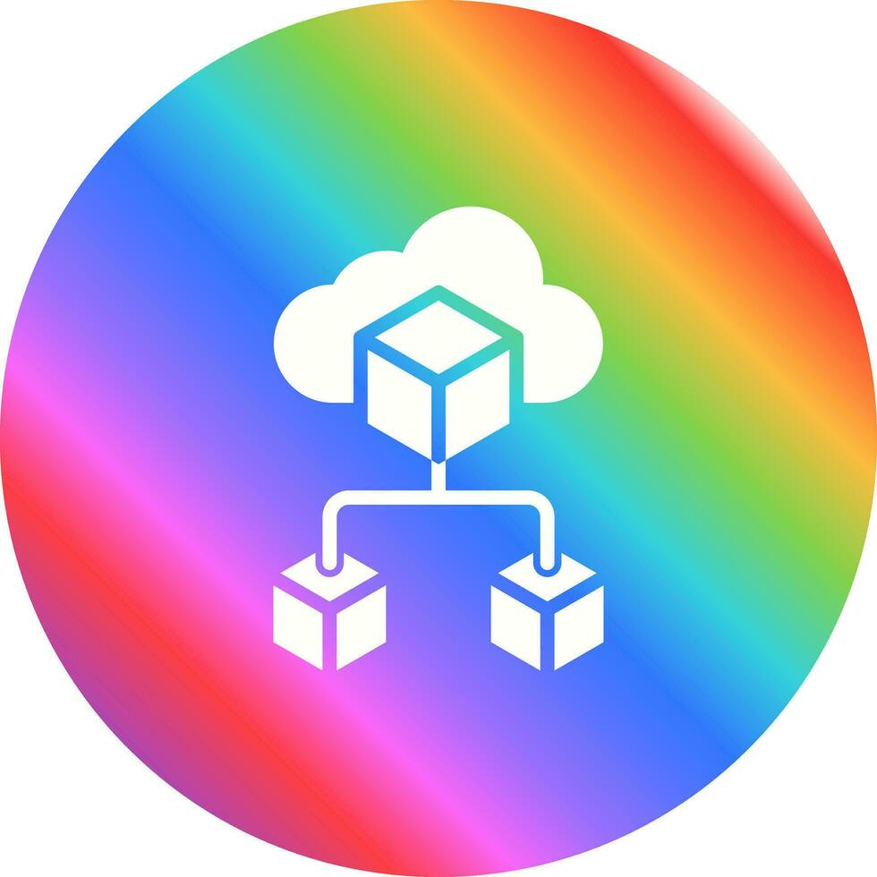 Cloud Infrastructure Vector Icon